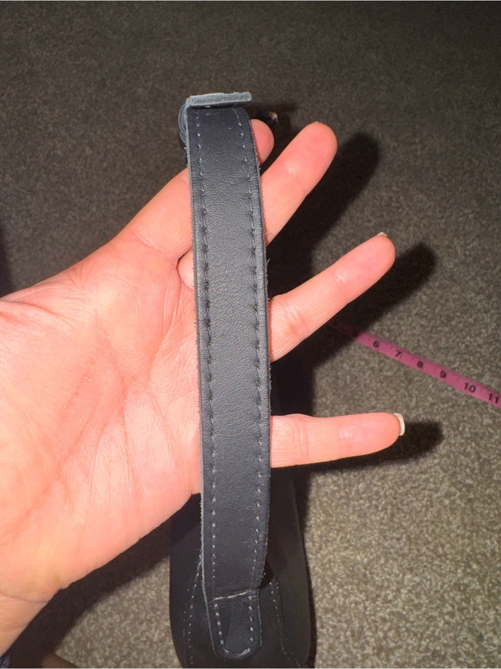 Not going lower Portland Leather Nora Matte Black SMALL SIZE - Picture 5 of 9